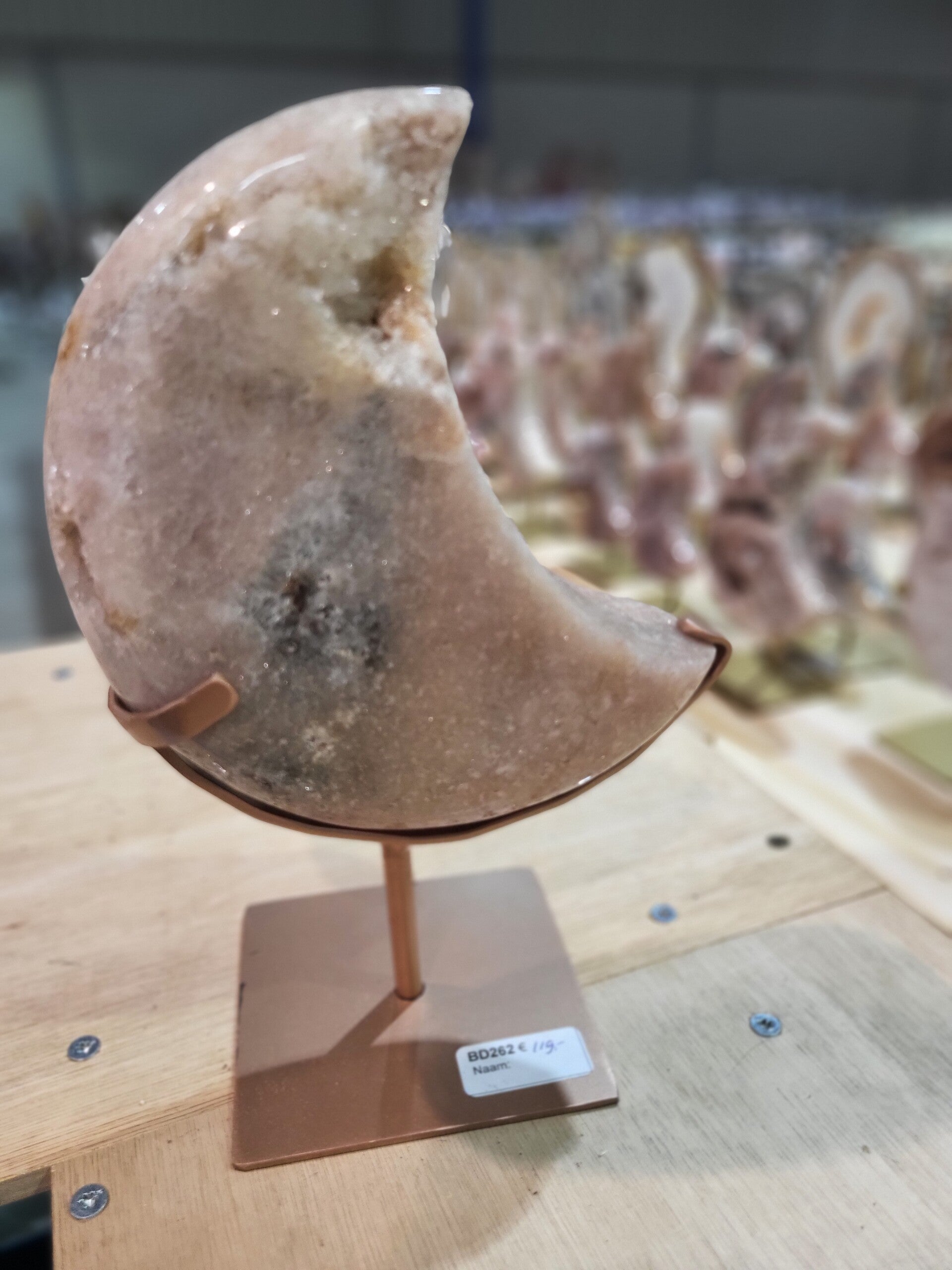 Roze amethist maan WBA3