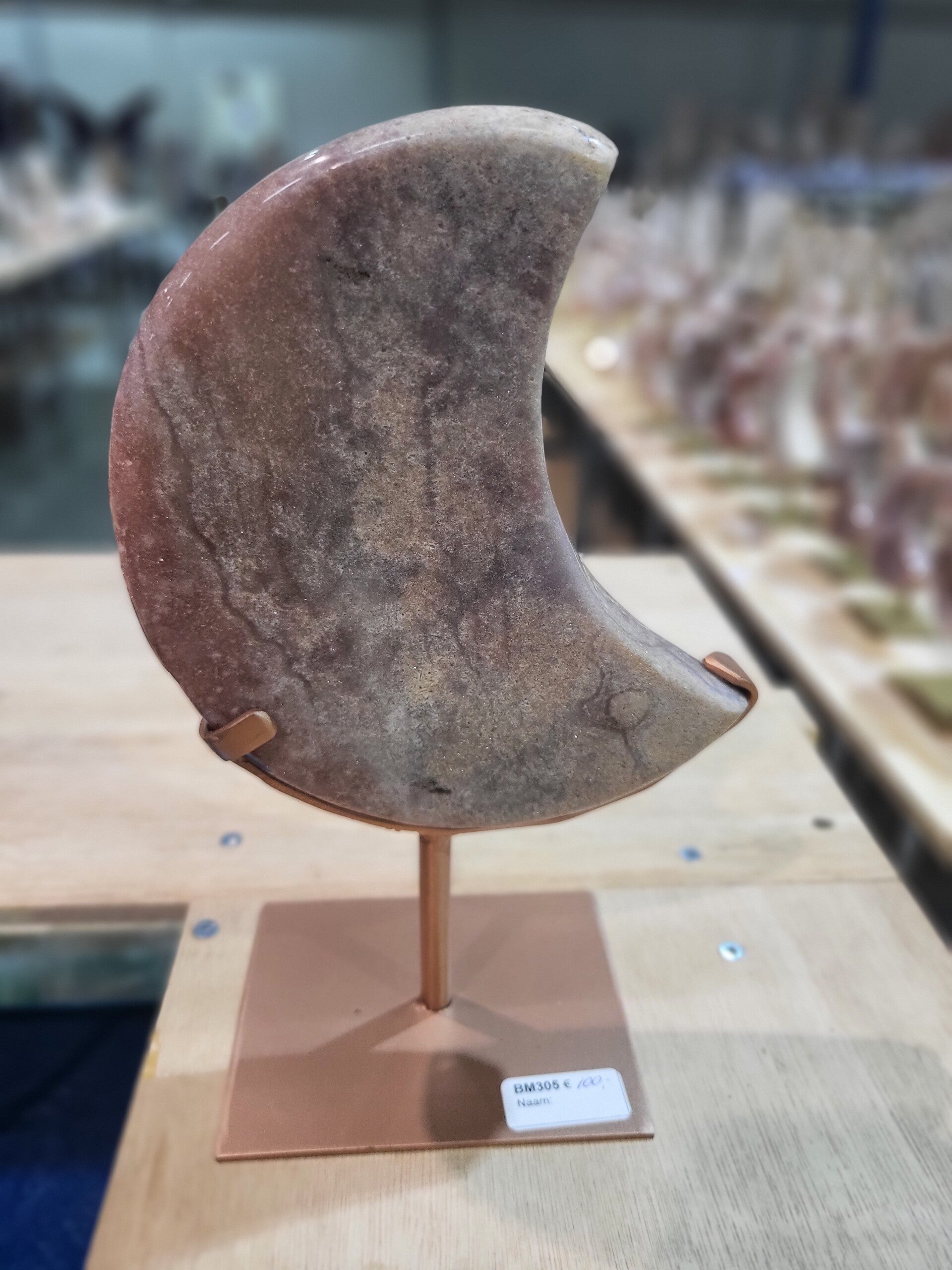 Roze amethist maan WBA4