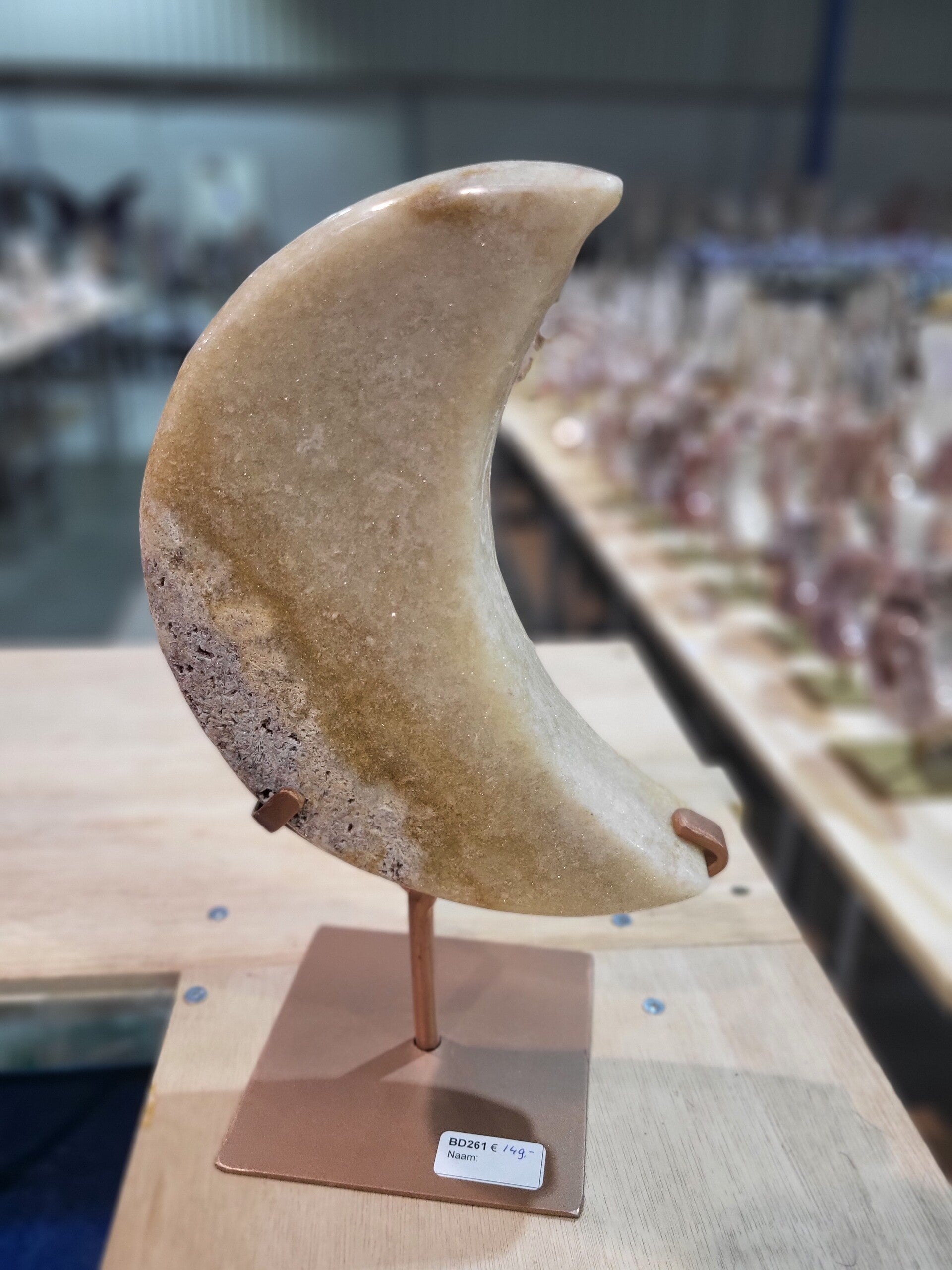 Roze amethist maan WBA5