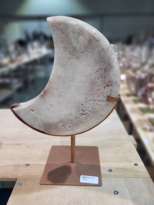 Roze amethist maan WBA10