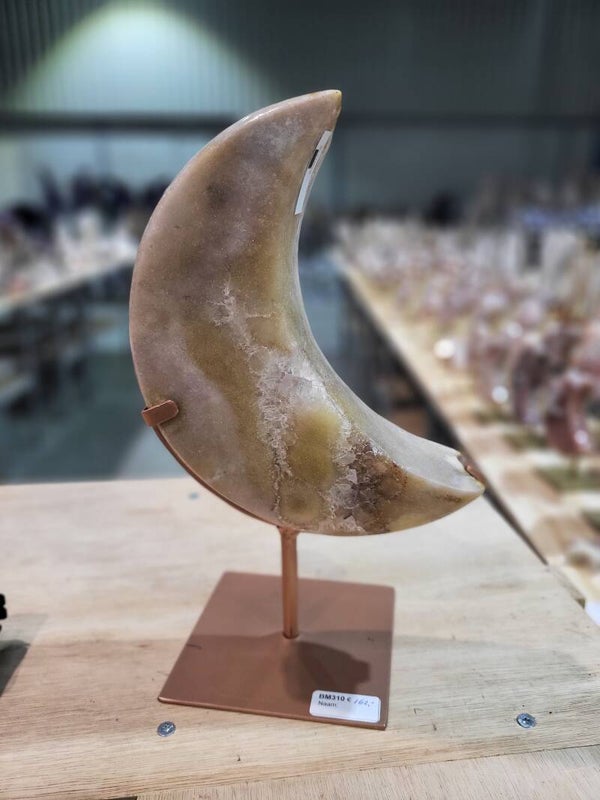 Roze amethist maan WBA13