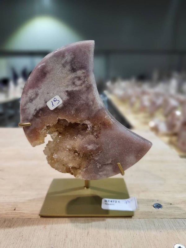 Roze amethist maan WBA17