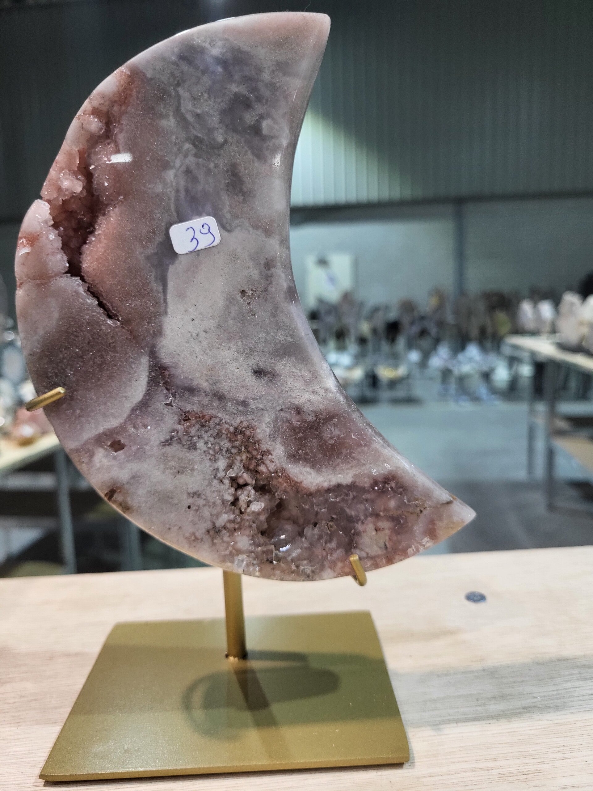 Roze amethist maan WBA29