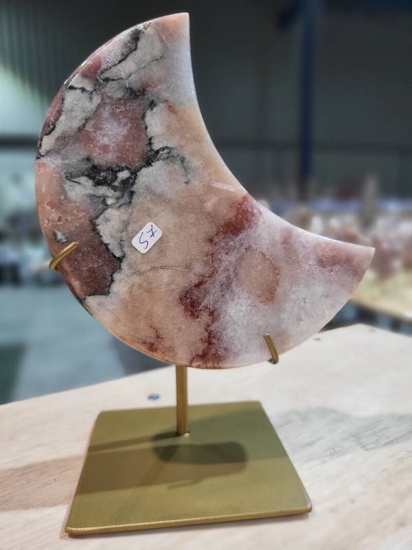 Roze amethist maan WBA30