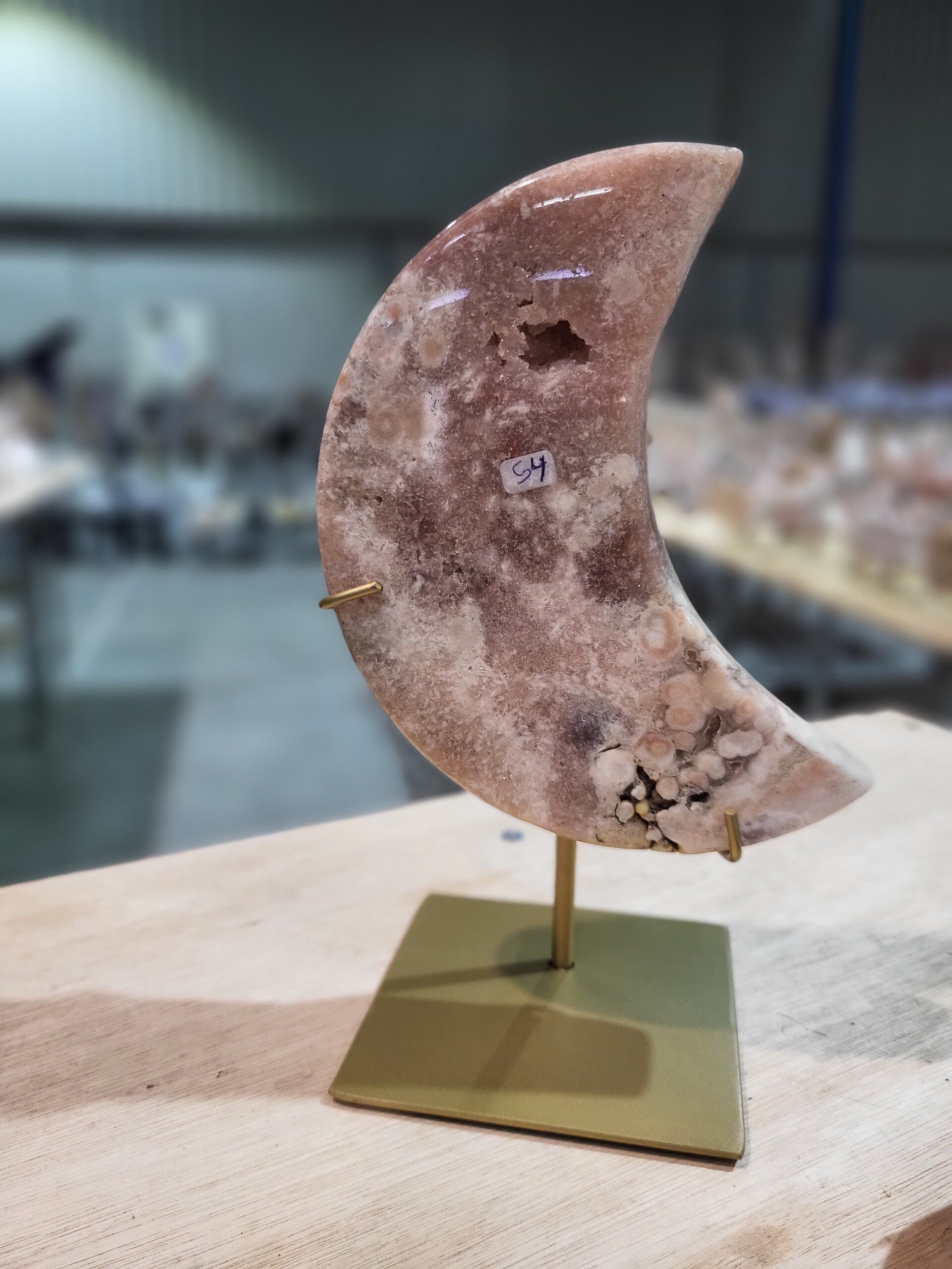 Roze amethist maan WBA32