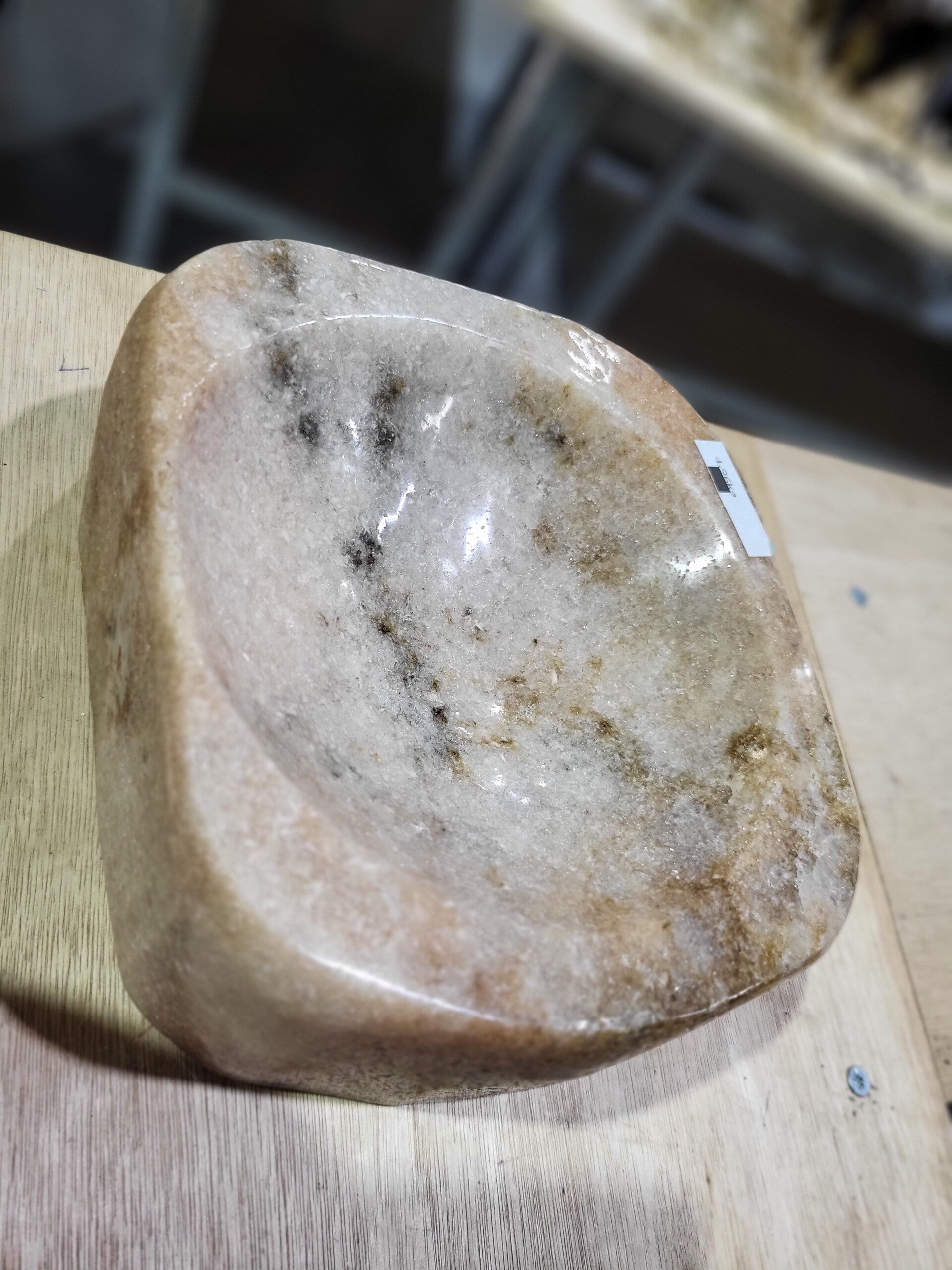 Roze amethist schaal WBA231