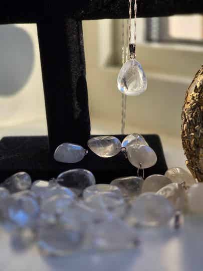 Bergkristal Ketting Hanger