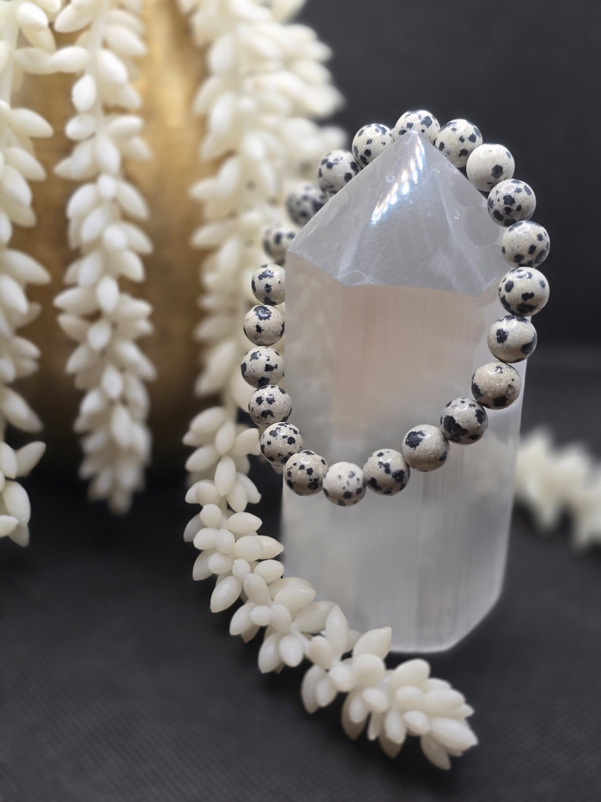 Kiwi Jaspis Armband 8mm