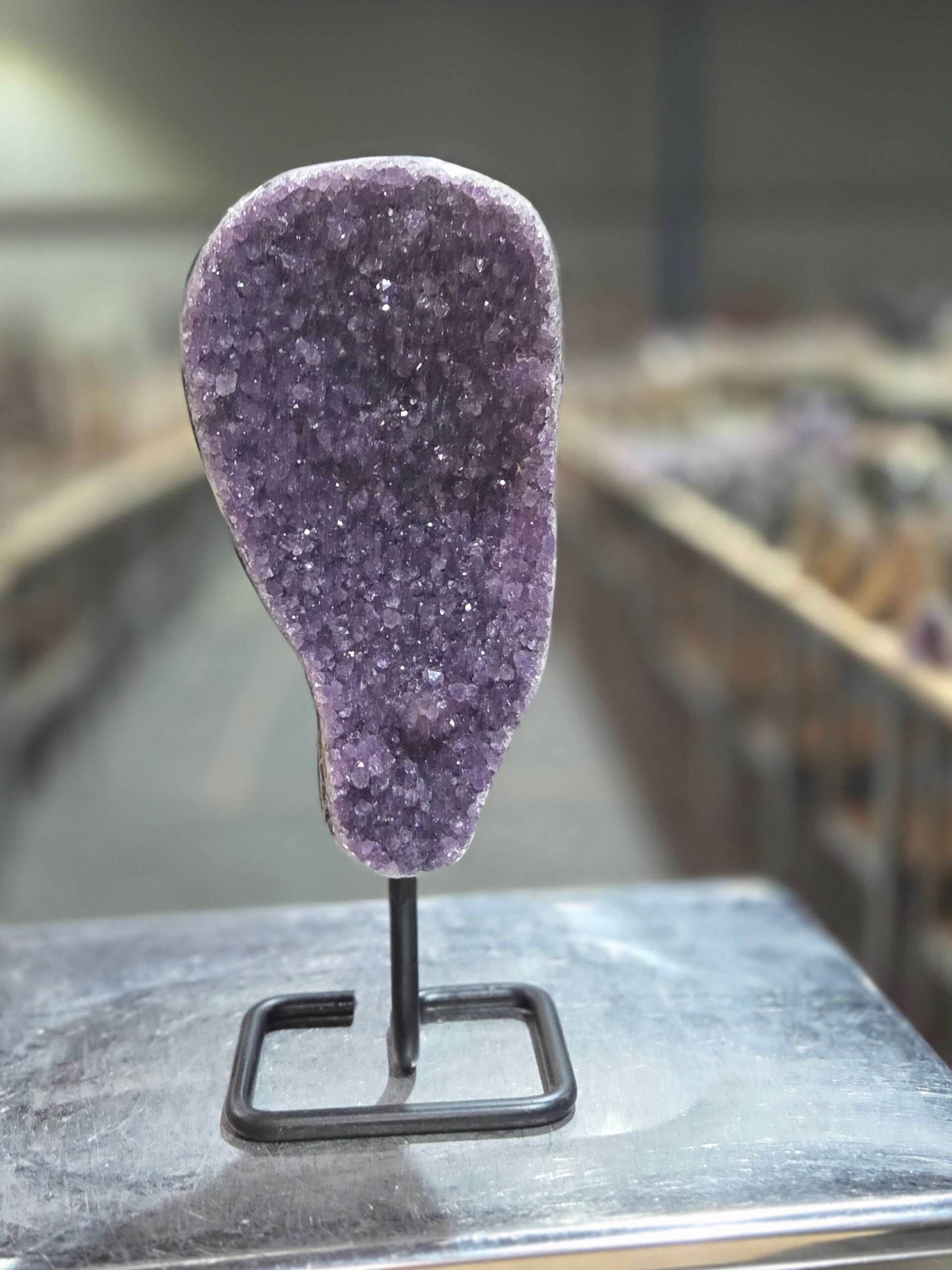 BF27 Amethist op Standaard