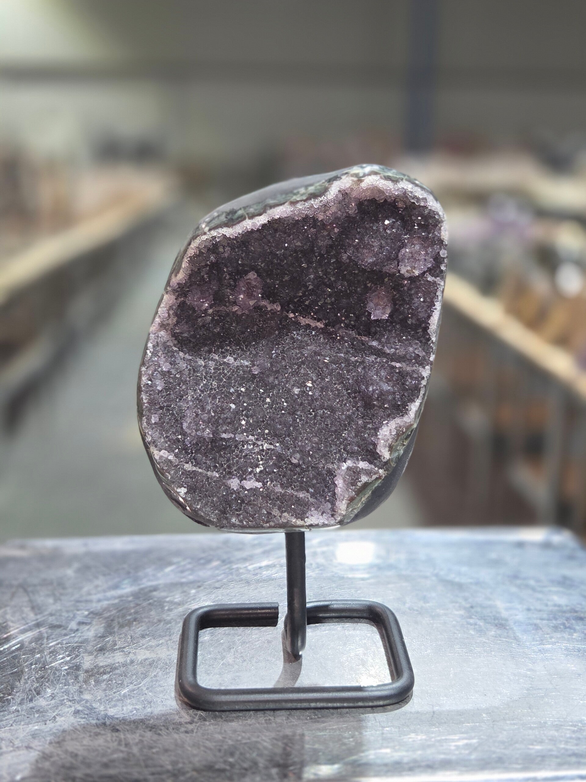 BF28 Amethist op Standaard