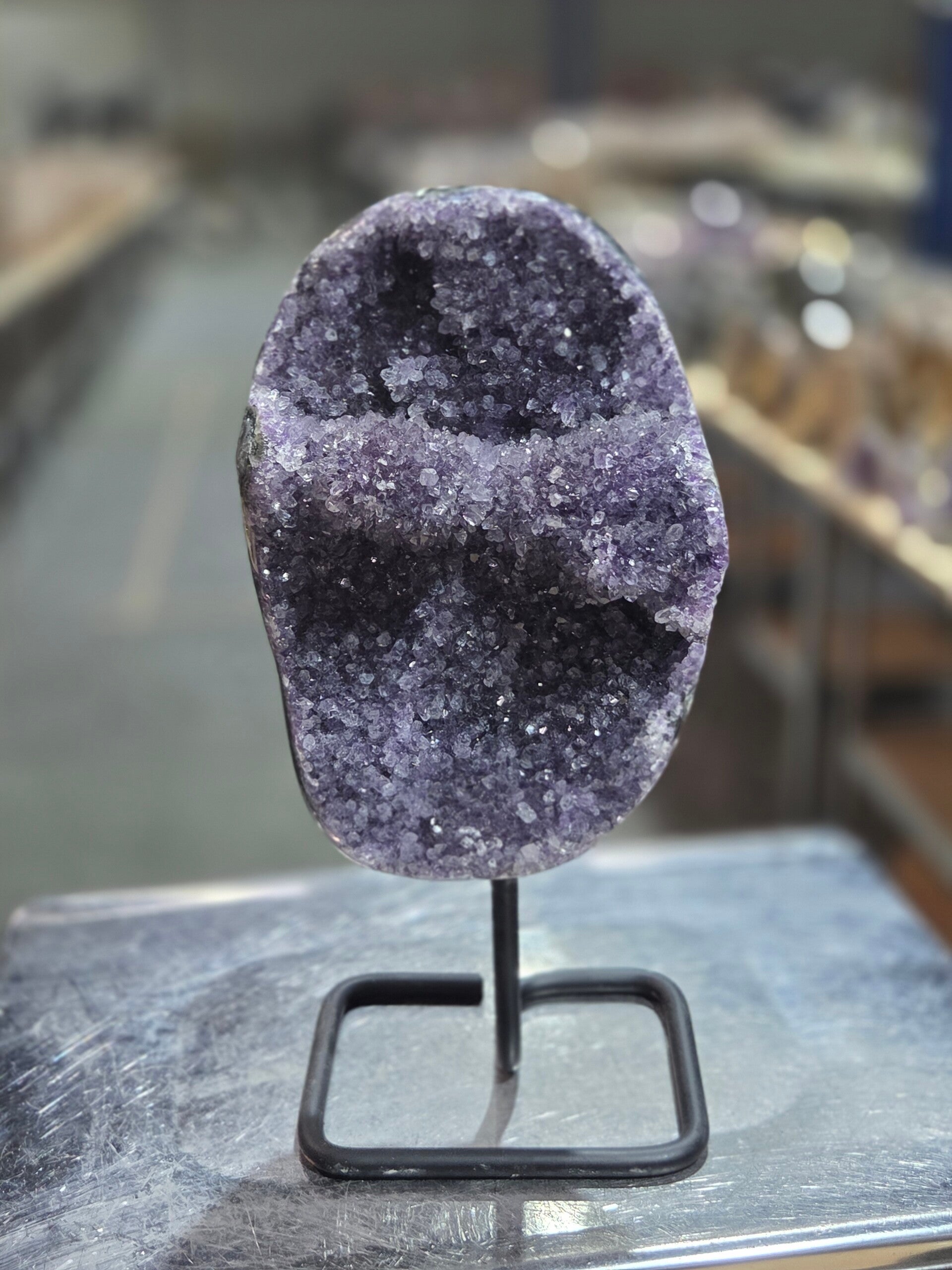 BF30 Amethist op Standaard