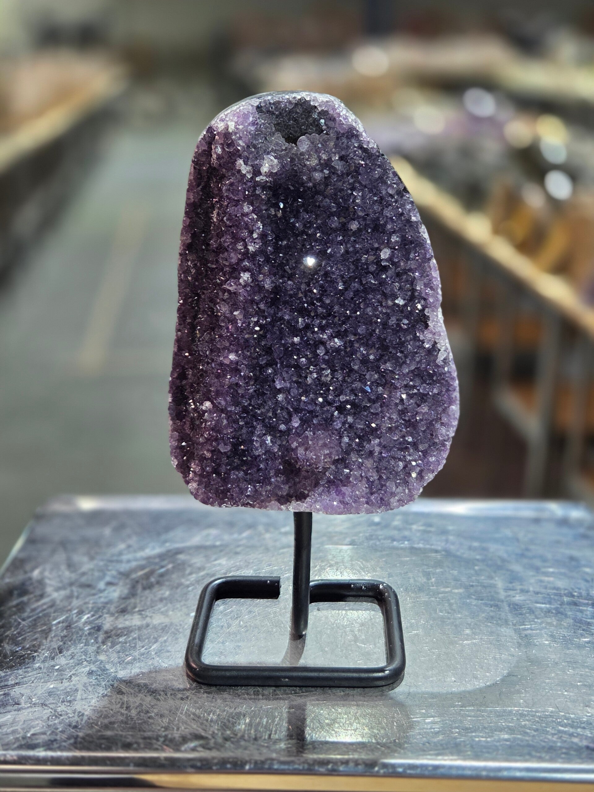 BF31 Amethist op Standaard