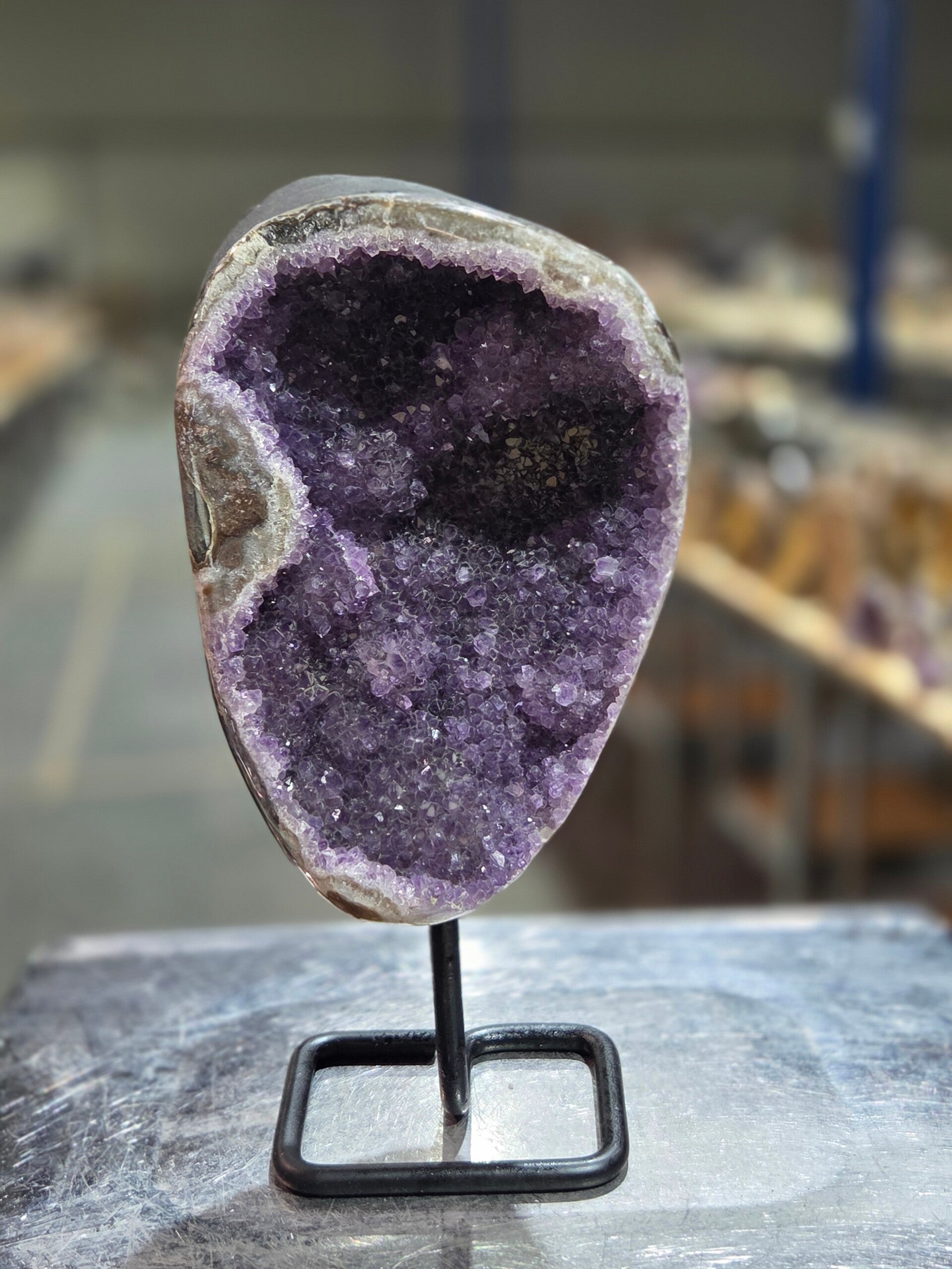 BF32 Amethist op Standaard