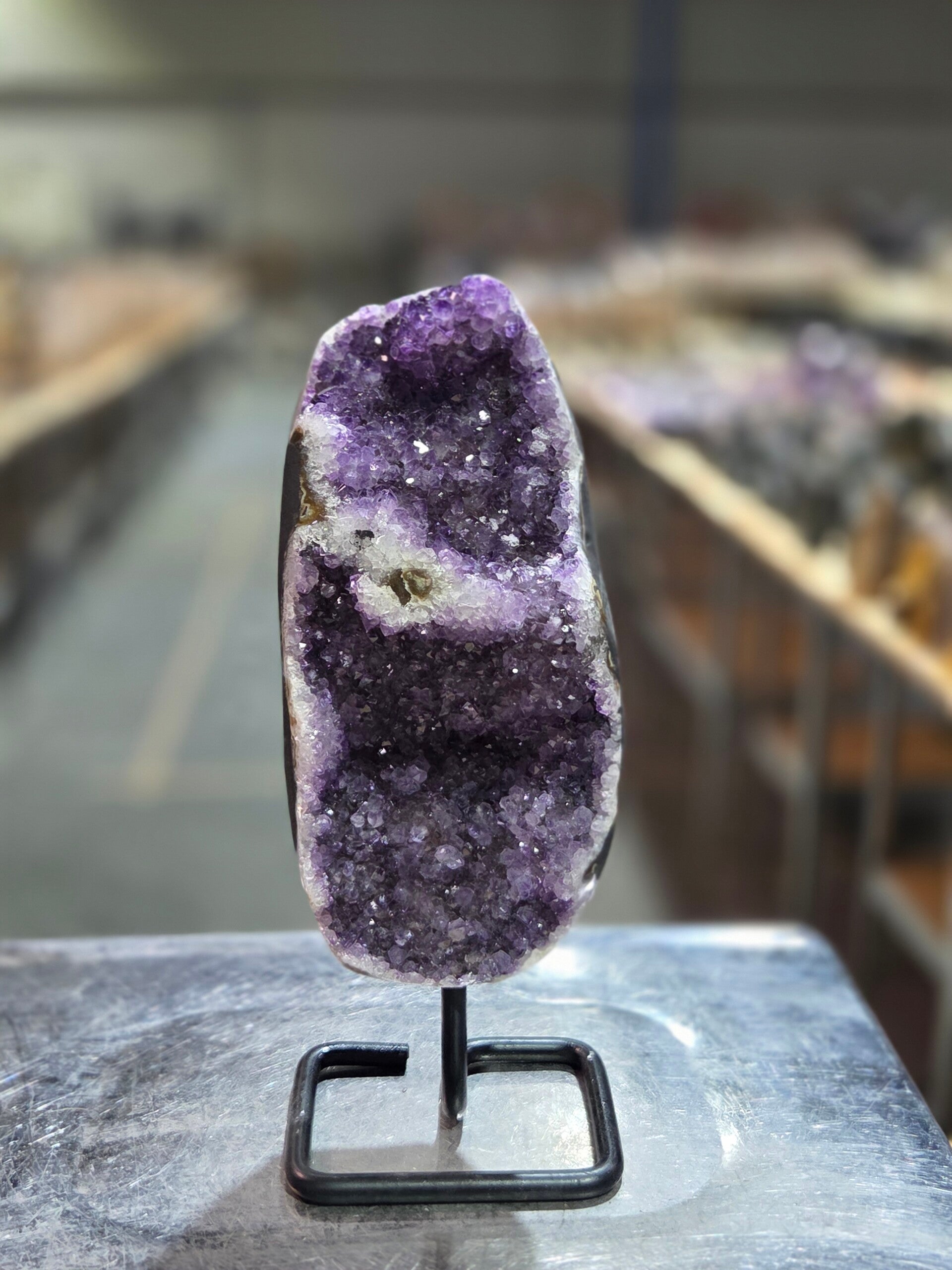 BF39 Amethist op Standaard