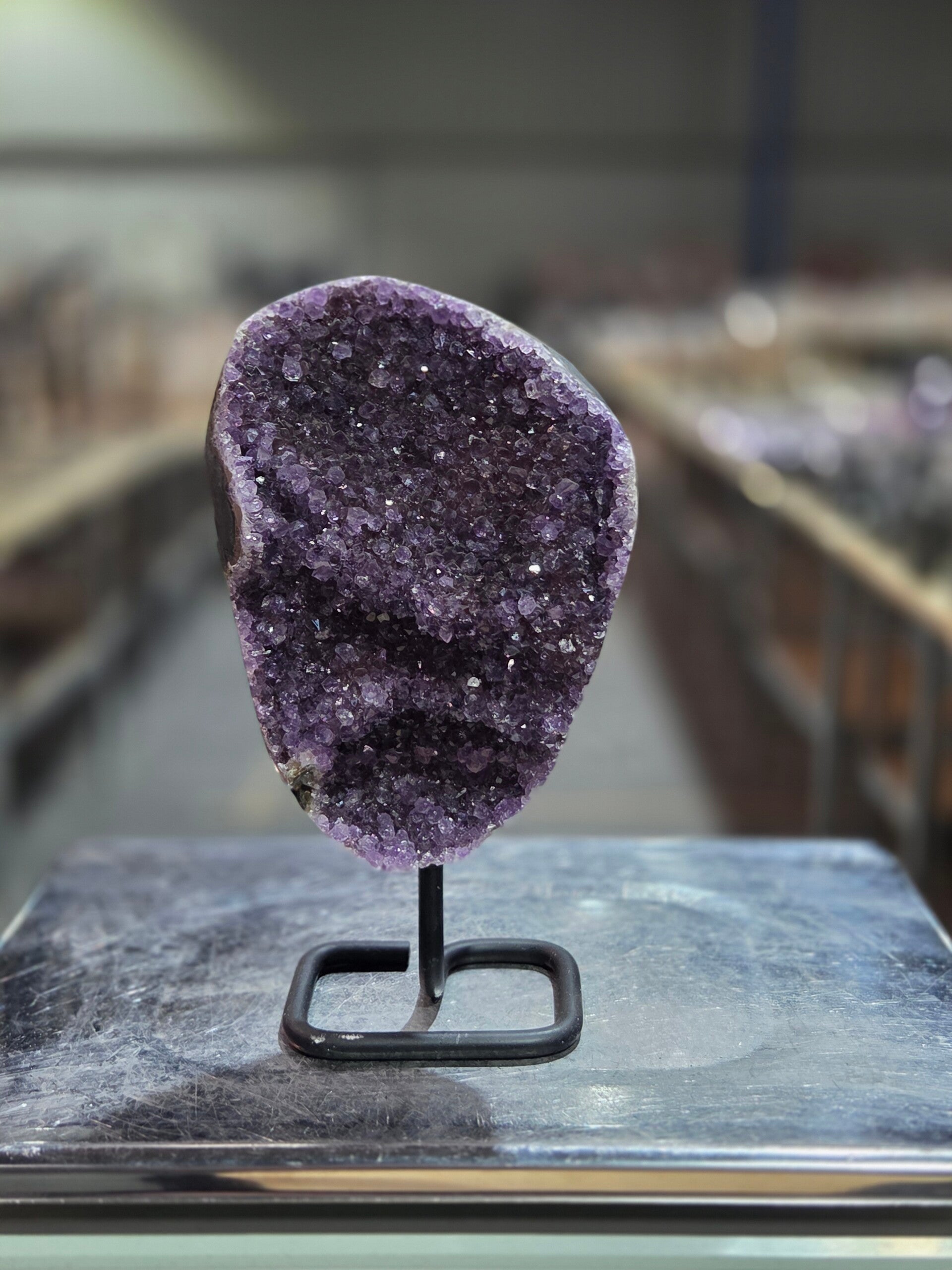 BF41 Amethist op Standaard