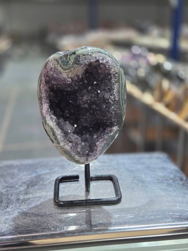 BF47 Amethist op Standaard