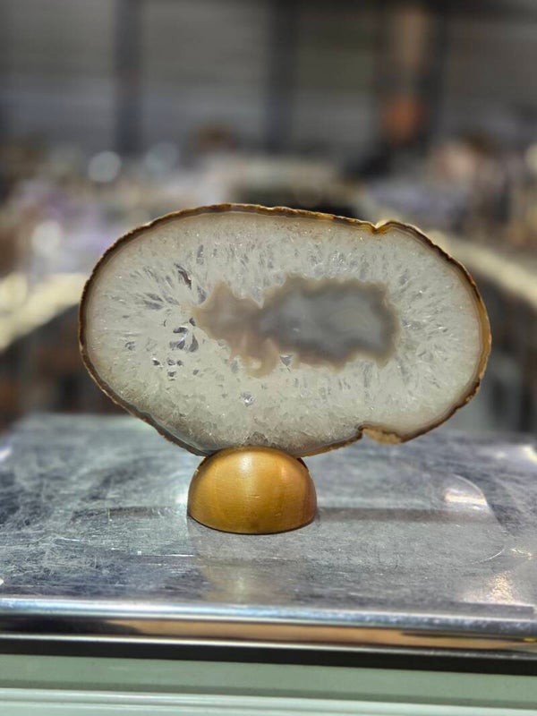 BF178 Agaatschijf in Houder