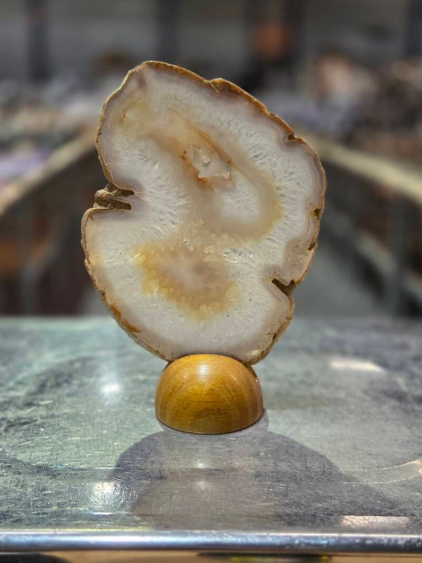 BF191 Agaatschijf in Houder