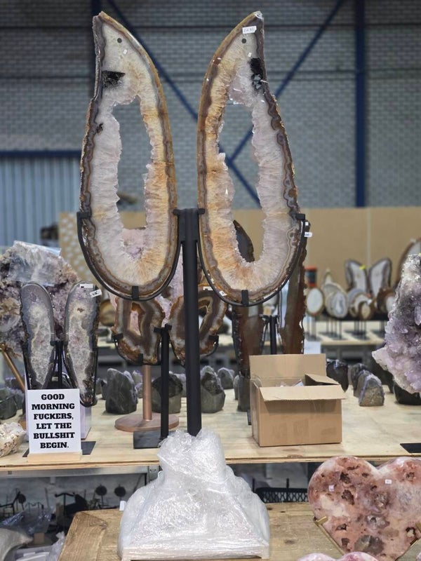Koop een Sleutelhanger en maak Kans Op een Grote Agaat Vlinder op Standaard