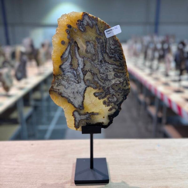 Agaat in houder WBA68