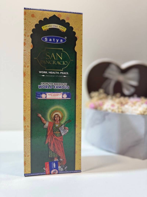 Wierook - Satya - San Pancracio (Werk, Gezondheid & Vrede) - Doos