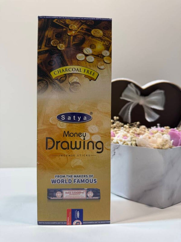 Wierook - Satya - Money Drawing (Geld, Welvaart & Luxe) - Doos