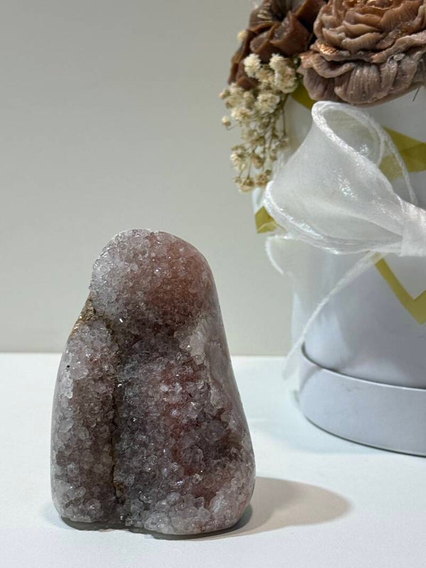 Roze Amethist Freeform - 0,316 Kilogr.