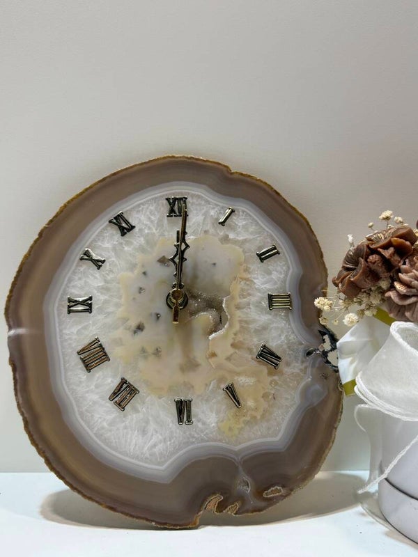 Agaat Wandklok -