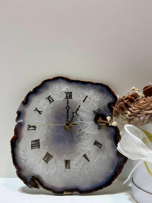 Agaat Wandklok -