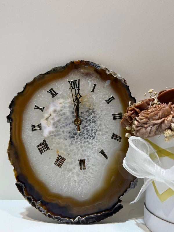 Agaat Wandklok -