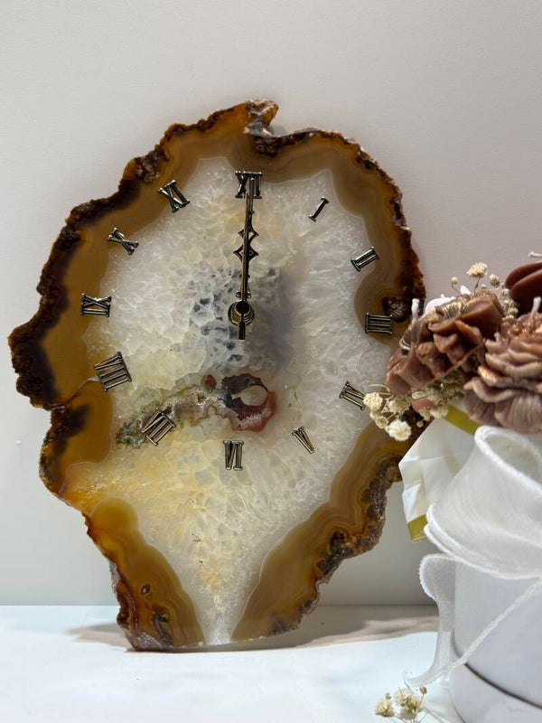 Agaat Wandklok -