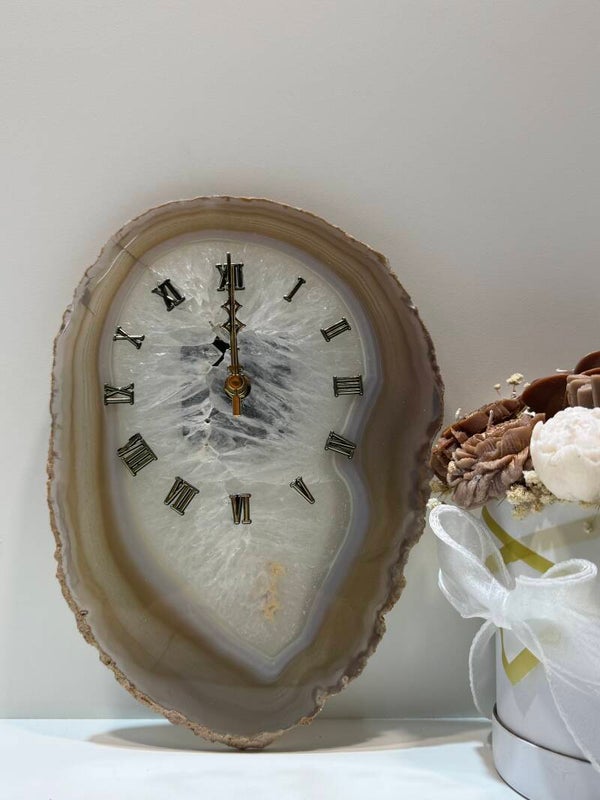 Agaat Wandklok -