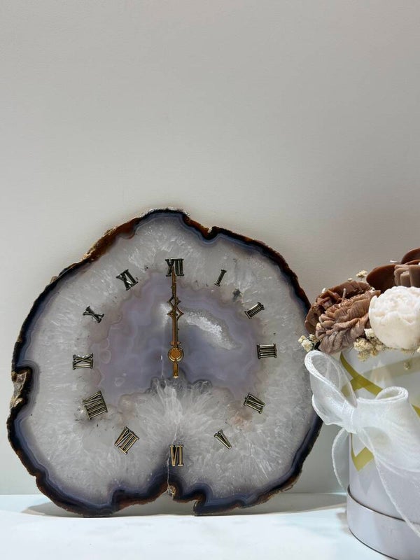 Agaat Wandklok -
