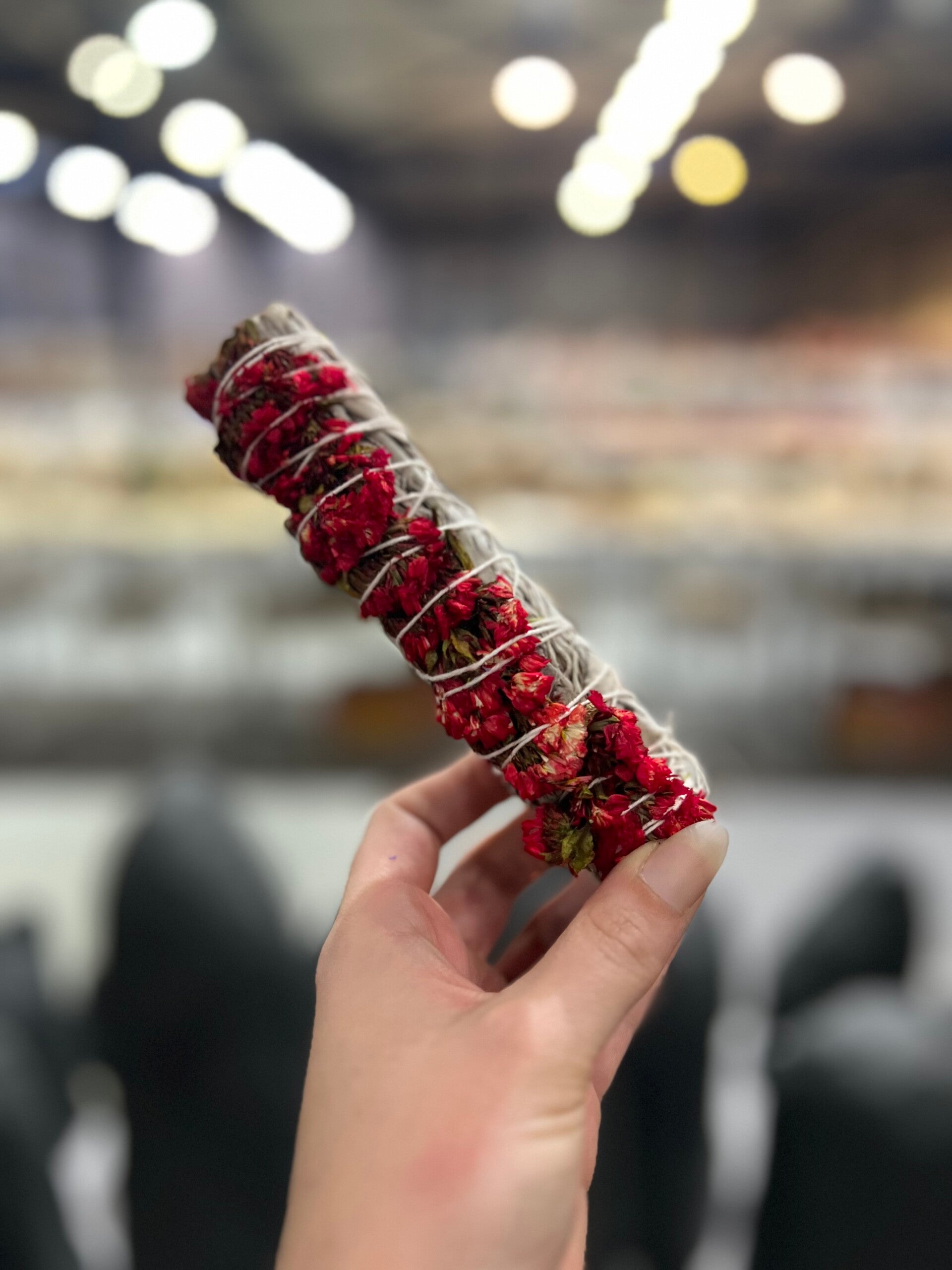 WB5 - Salie Smudge Stick - Rood