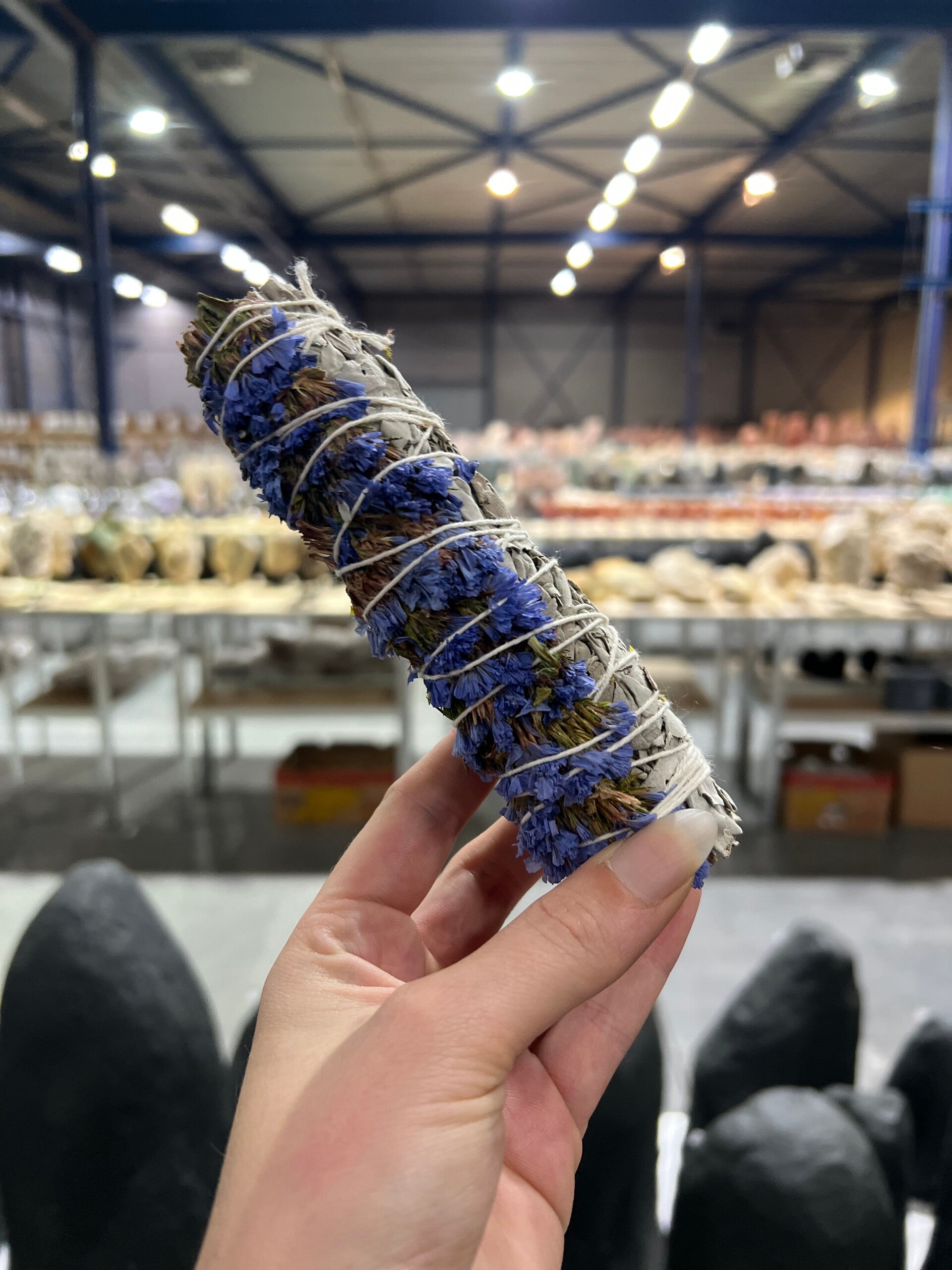 WB3 - Salie Smudge Stick - Blauw