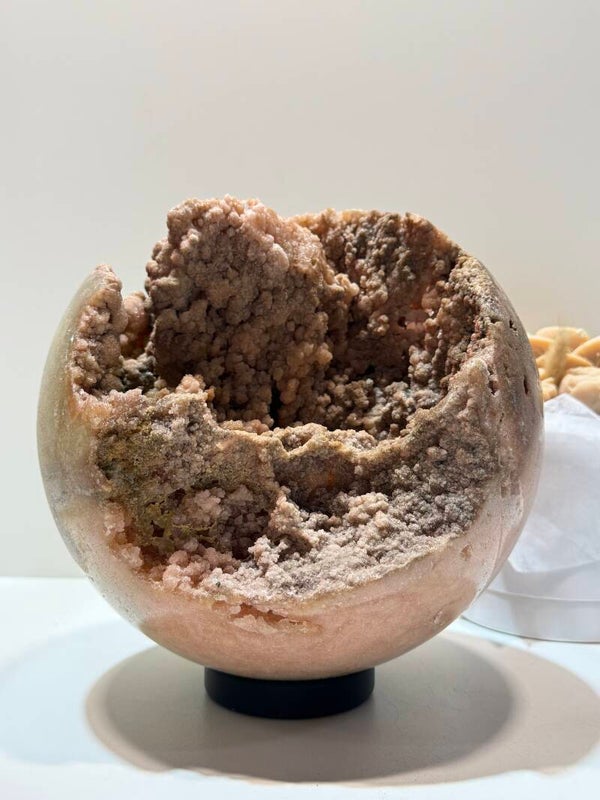 Roze Amethist Bol - 10,532 Kilogr.