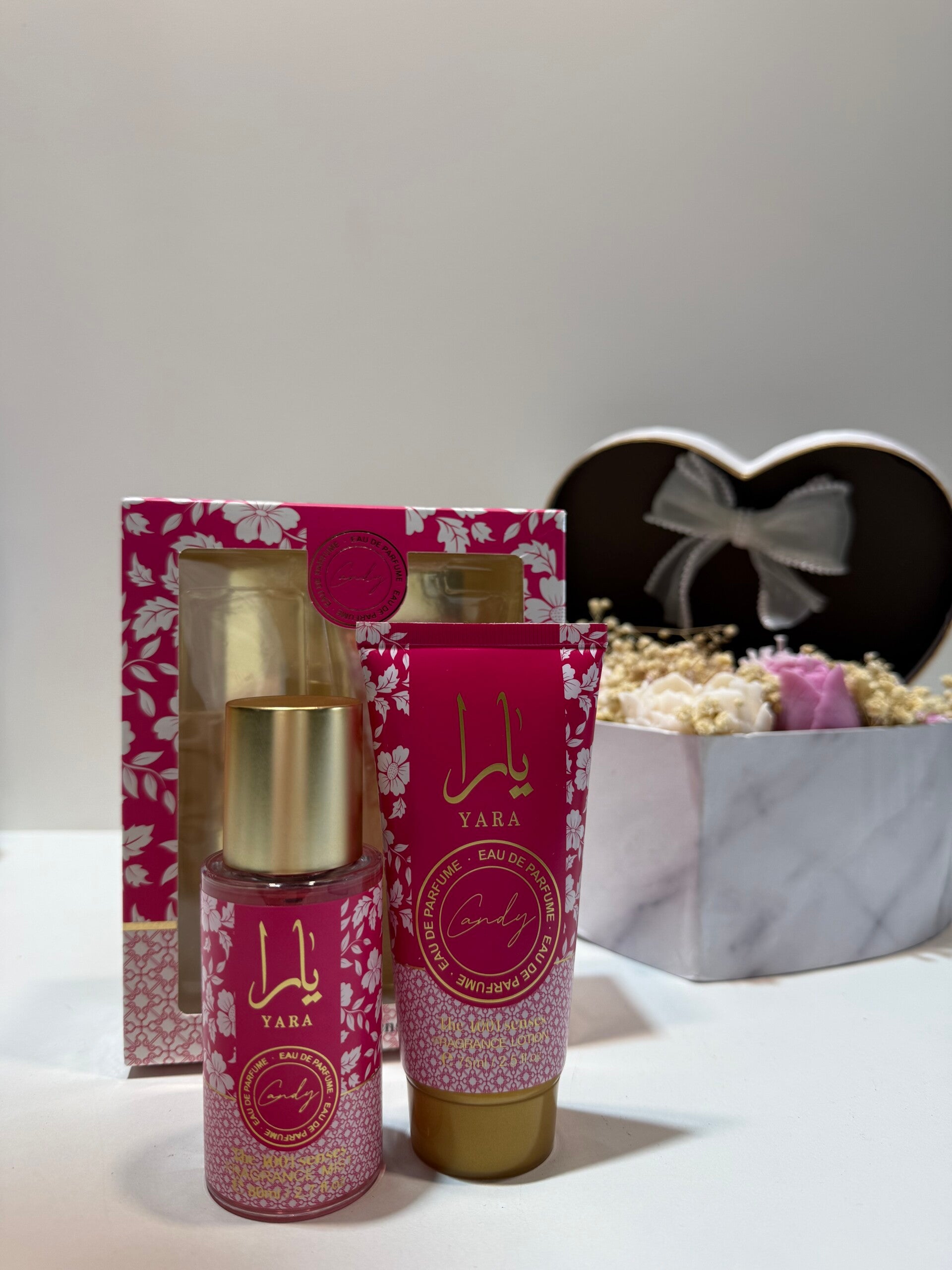 Lattaffa Yara Candy - Geïnspireerd op Prada Candy Gloss Vrouw - Gift set