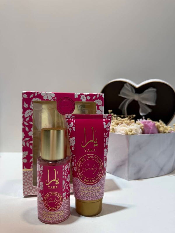 Lattaffa Yara Candy - Geïnspireerd op Prada Candy Gloss Vrouw - Gift set