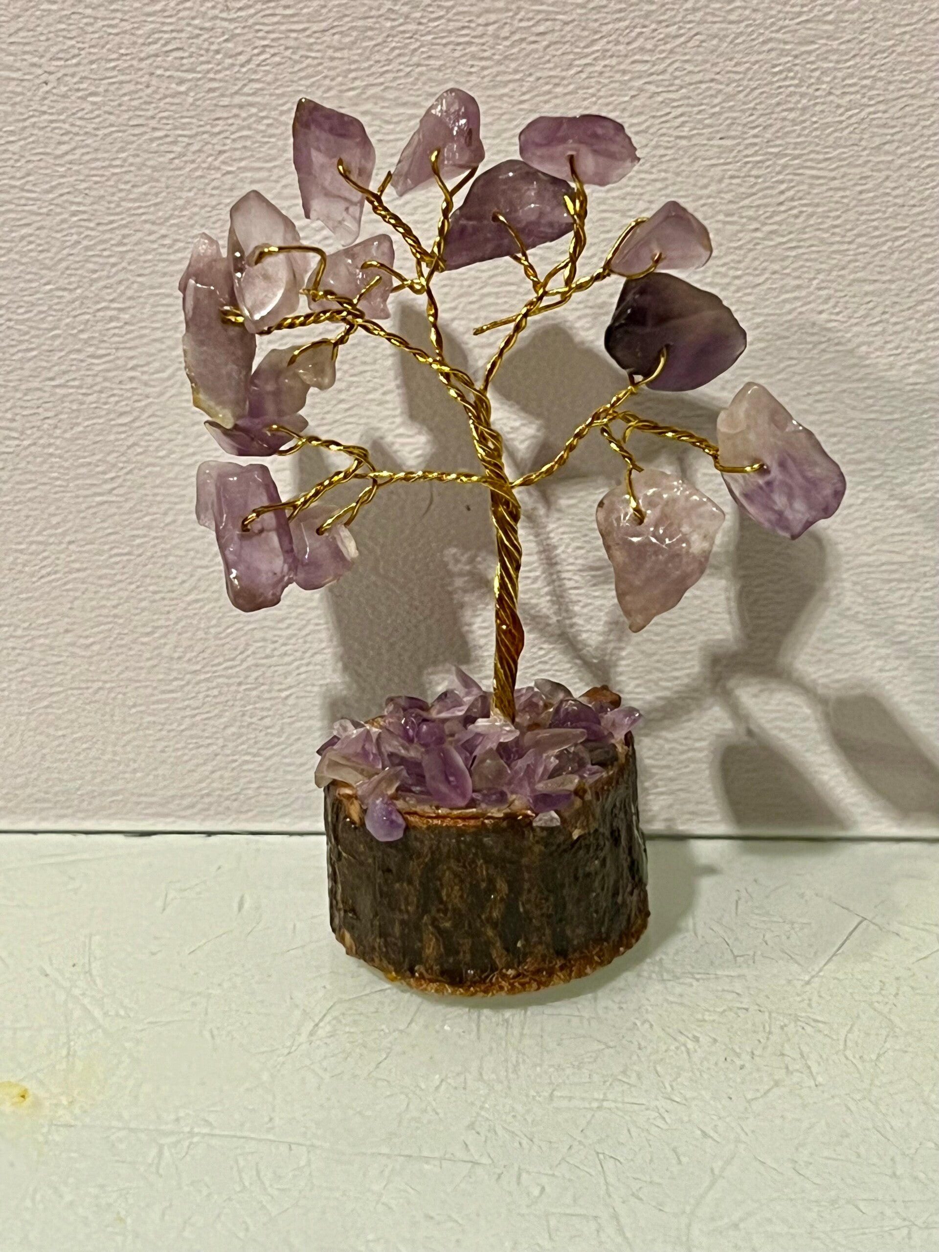 Edelstenen boompje amethist