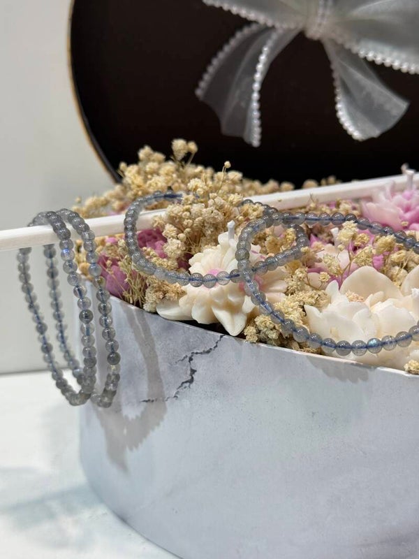 Armband - Labradoriet - 4mm