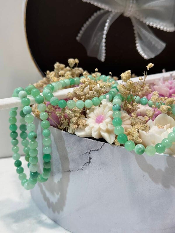Armband - Chrysopraas - 6mm