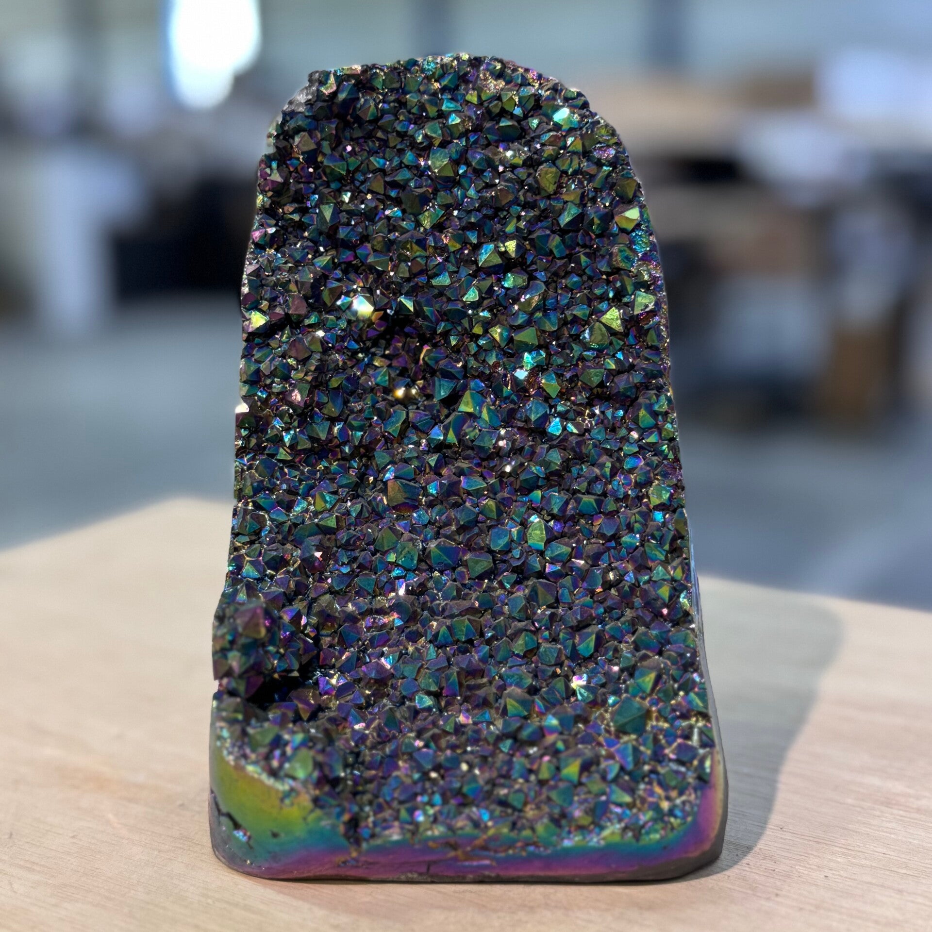 Titanium aura amethist WS12