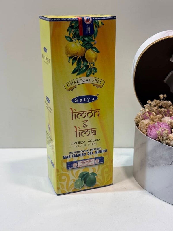 Wierook - Satya - Limon & Lima (Citronella, Anti Muggen) - Doos