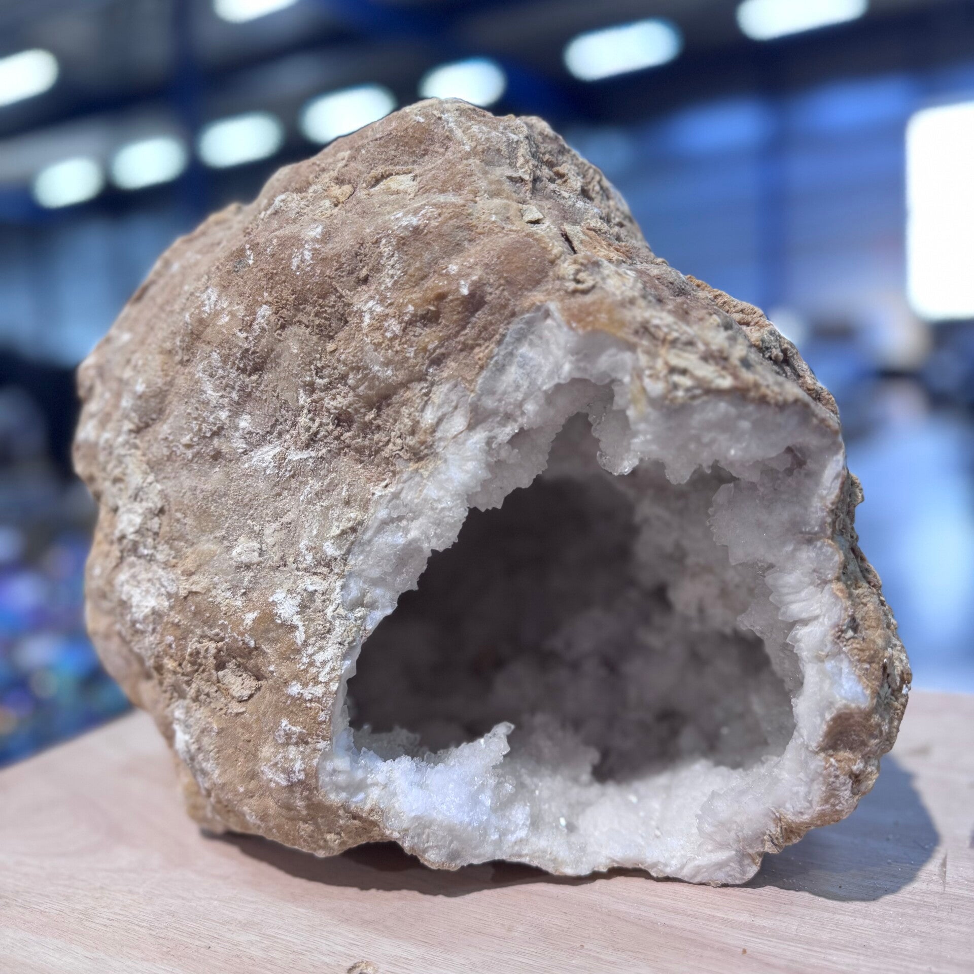 Bergkristal geode WS83