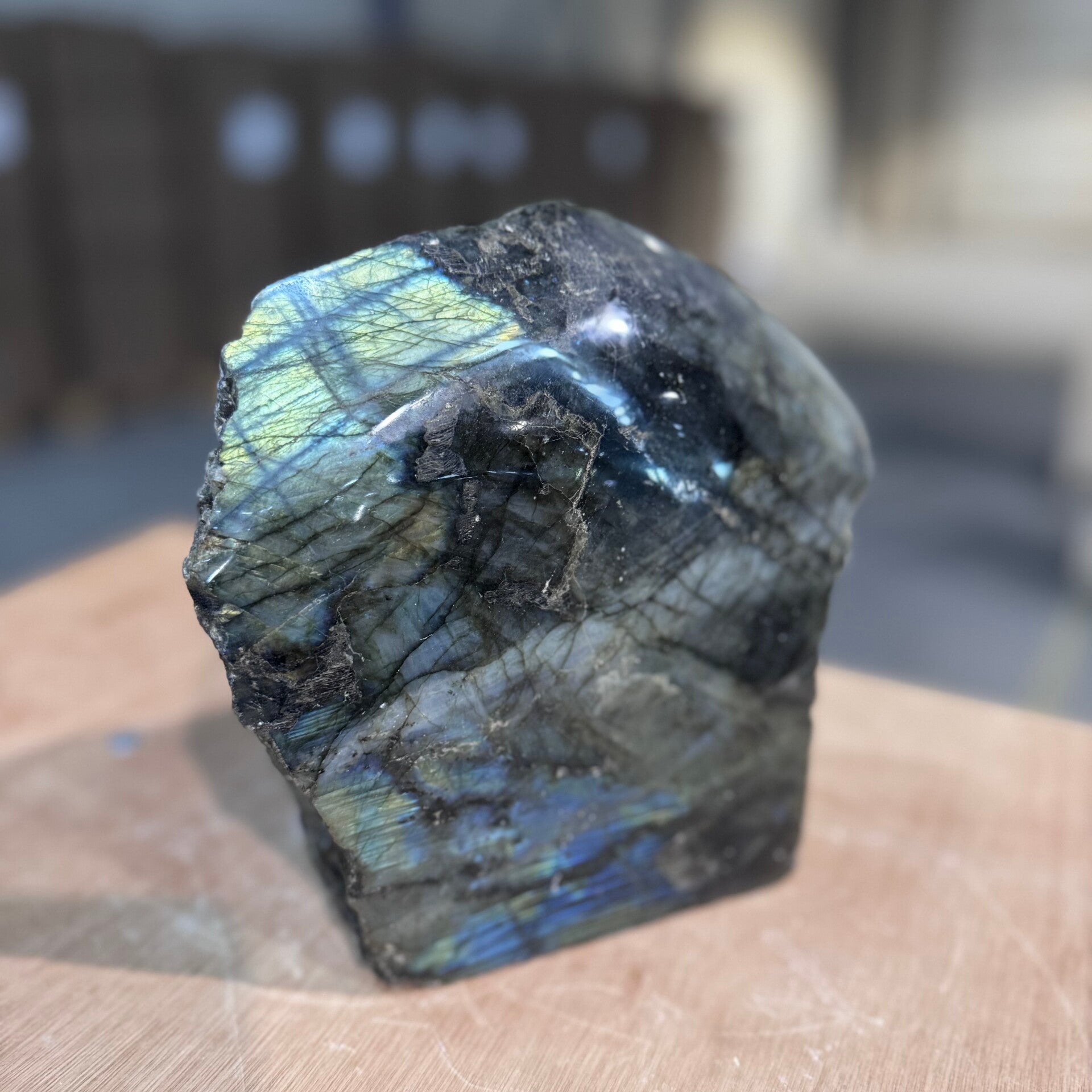 Ruwe labradoriet WS140