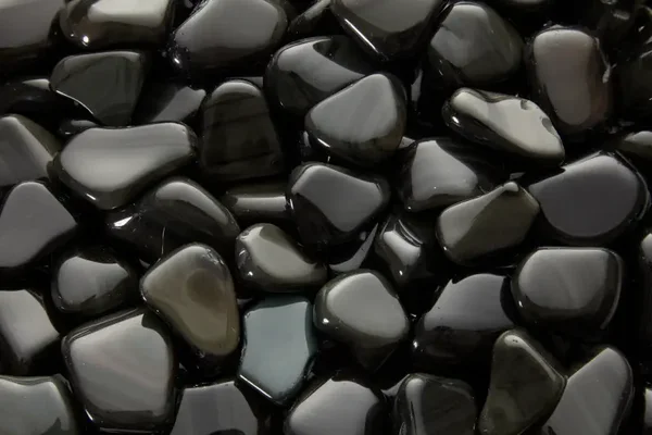 Trommelstenen - Rainbow Obsidiaan