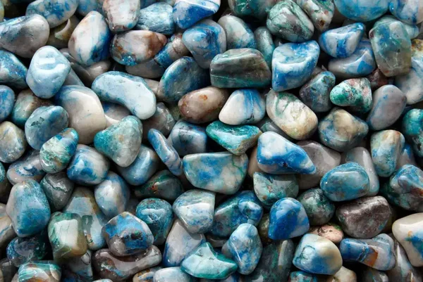 Trommelstenen - Shattuckiet met Chrysocolla