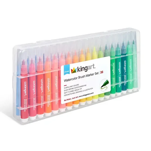 Kingart - Watermarker - 36 kleuren