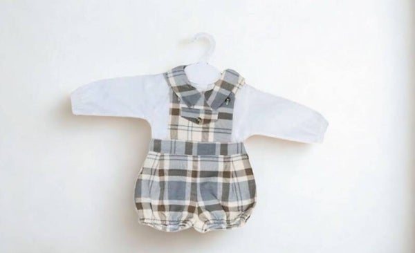 Fruit de ma passion Boys checked romper