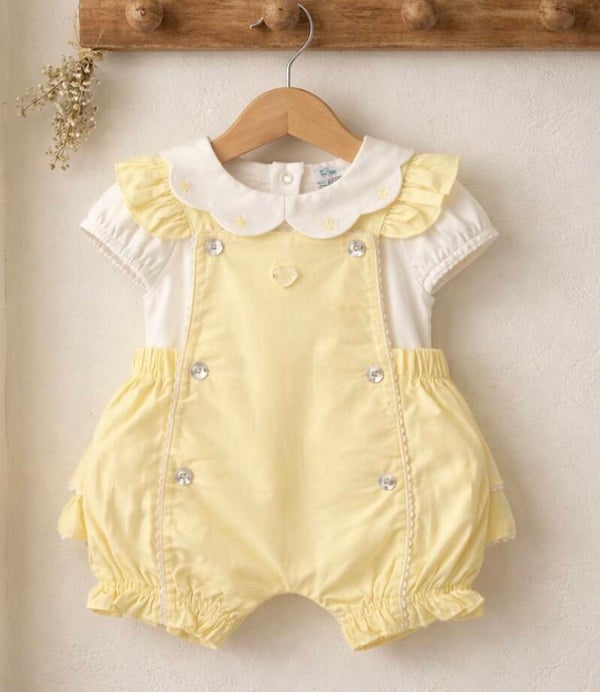 Mintini Lemon dungarees